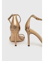 Kožne sandale Lauren Ralph Lauren Allie boja: zlatna, 802912334002