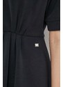 Haljina Joop! boja: crna, mini, širi se prema dolje