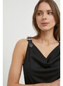 Bluza Lauren Ralph Lauren boja: crna, bez uzorka
