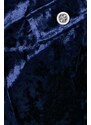 Košulja od velura Guess boja: tamno plava, regular, s klasičnim ovratnikom