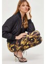 Dvostrana bomber jakna Versace Jeans Couture za žene, boja: crna, za prijelazno razdoblje, oversize