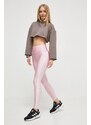 Tajice adidas Originals za žene, boja: ružičasta, s aplikacijom