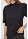 Bluza 2NDDAY za žene, boja: crna, bez uzorka