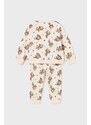 Pidžama za bebe Mayoral boja: bež, s uzorkom