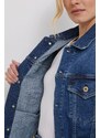 Traper jakna Pepe Jeans za žene, boja: tamno plava, za prijelazno razdoblje