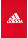 Trenirka adidas za muškarce, boja: crvena
