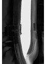 Kožne gležnjače AllSaints Lottie za žene, boja: crna, s debelom potpeticom, WF547Z