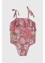 Dječji jednodijelni kupaći kostim Jamiks boja: ružičasta