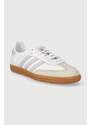 Kožne tenisice adidas Originals Samba OG boja: bijela, IE0877