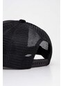Kapa sa šiltom Juicy Couture boja: crna, s aplikacijom