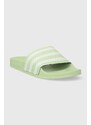 Natikače adidas Originals Adilette za žene, boja: zelena, IE3048
