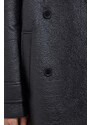 Kaput Bardot za žene, boja: crna, za prijelazno razdoblje, oversize