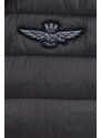 Jakna Aeronautica Militare za muškarce, boja: siva, za prijelazno razdoblje