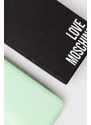 Novčanik Love Moschino za žene, boja: zelena