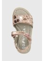 Dječje kožne sandale Garvalin boja: ružičasta