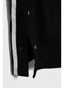 Dječja dukserica adidas Originals boja: crna, s kapuljačom, s aplikacijom