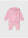 Trenirka za bebe adidas Originals boja: ružičasta