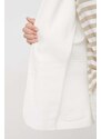 Jakna Polo Ralph Lauren za žene, boja: bijela, za prijelazno razdoblje