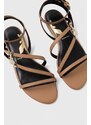 Kožne sandale Patrizia Pepe za žene, boja: bež, 8X0012 L048 B685