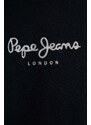 Dječja majica kratkih rukava Pepe Jeans HANA GLITTER boja: tamno plava