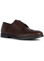 Kožne cipele Geox U DECIO za muškarce, boja: smeđa, U36FXD 00043 C6006