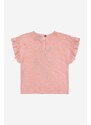 Pamučna majica kratkih rukava za bebe Bobo Choses boja: ružičasta