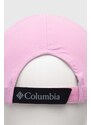 Kapa sa šiltom Columbia Silver Ridge III boja: ružičasta, s tiskom 1840071