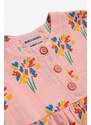 Haljina za bebe Bobo Choses boja: ružičasta, mini, širi se prema dolje