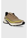 Cipele Salomon Alphacross 5 za muškarce, boja: smeđa