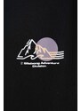 Dukserica Billabong Adventure Division za muškarce, boja: crna, s kapuljačom, tiskom, ABYSF00118