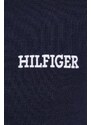 Pulover Tommy Hilfiger za muškarce, boja: tamno plava, lagani