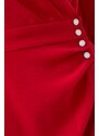 Haljina Morgan boja: crvena, mini, uska