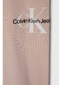 Dječje tajice Calvin Klein Jeans boja: ružičasta, s tiskom
