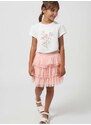 Dječja suknja Mayoral boja: ružičasta, mini, širi se prema dolje