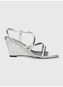 Sandale Karl Lagerfeld RIALTO boja: srebrna, KL34405