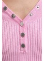 Pulover Morgan za žene, boja: ružičasta, lagani
