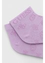 Čarape Guess za žene, boja: ljubičasta