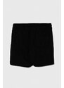 Dječje kratke hlače za plažu Calvin Klein Jeans boja: crna, podesivi struk