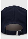 Pamučna kapa sa šiltom Gant boja: tamno plava, s aplikacijom