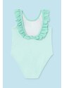 Jednodijelni kupaći kostim za bebe Mayoral boja: zelena