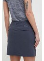 Sportska suknja Columbia Saturday Trail boja: tamno plava, mini, ravna