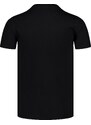 Nordblanc Crna muška pamučna majica BOULEVARD