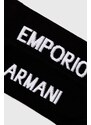 Čarape Emporio Armani Underwear 2-pack za muškarce, boja: crna