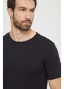 Majica kratkih rukava Tommy Hilfiger 3-pack za muškarce, boja: crna, bez uzorka