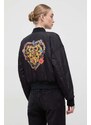 Dvostrana bomber jakna Versace Jeans Couture za žene, za prijelazno razdoblje