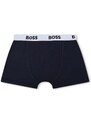 Dječje bokserice BOSS 2-pack boja: tamno plava