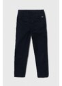 Dječje hlače Pepe Jeans THEODORE boja: tamno plava, bez uzorka