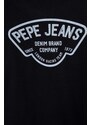 Dječja pamučna majica kratkih rukava Pepe Jeans REGEN boja: tamno plava, s tiskom