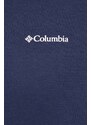 Dukserica Columbia Trek za muškarce, boja: tamno plava, s kapuljačom, tiskom 1957895