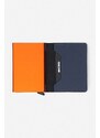 Novčanik Secrid boja: tamno plava, Portfel Secrid Slimwallet Matte SM-Nightblue & Orange